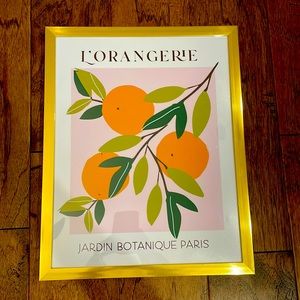 Botanical framed print